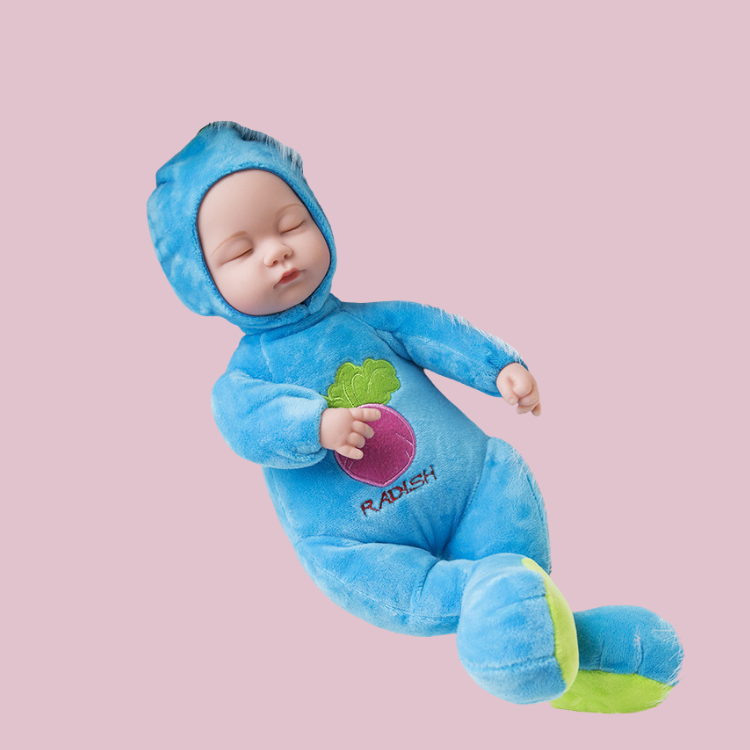Bambola reborn femmina con vestiti da neonato - Clara