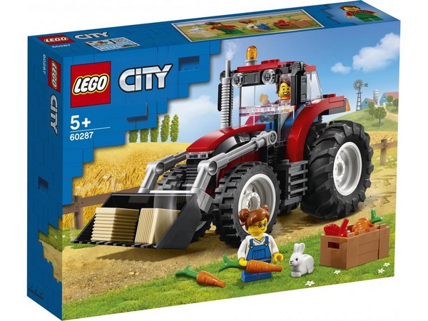 Lego City Trattore Con Personaggio 60287 - Bimbole